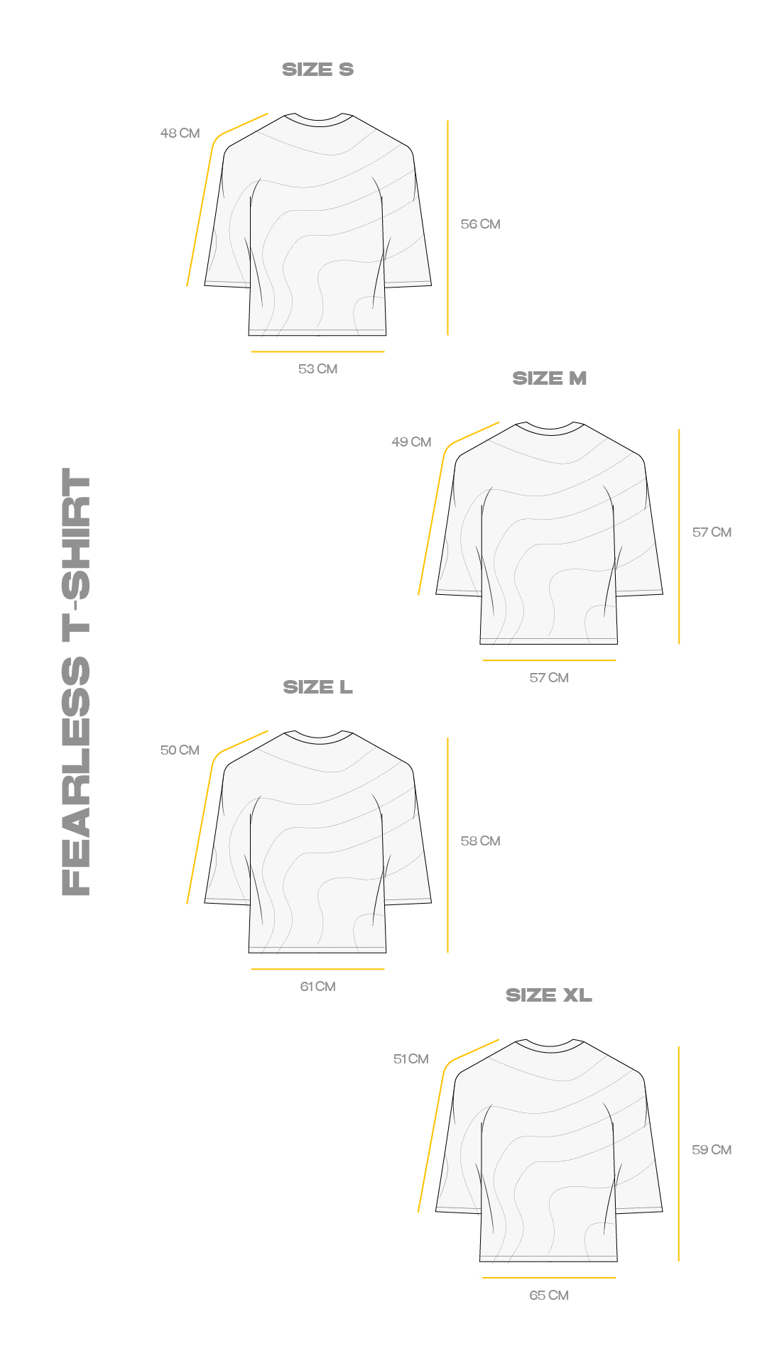 SOULFACE-MEDIDAS_FEARLESS T-SHIRT